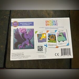Unstable Unicorns: Build A Unicorn Army, Betray Your Friends! 2nd Edition Sealed